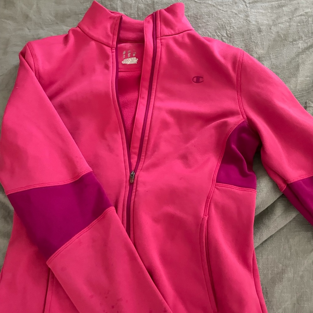 Hot Pink champion sweater